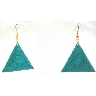 ILLUMINATI SEA GREEN Earrings Drop Long Dangling Hook Classy Fashion Women P4